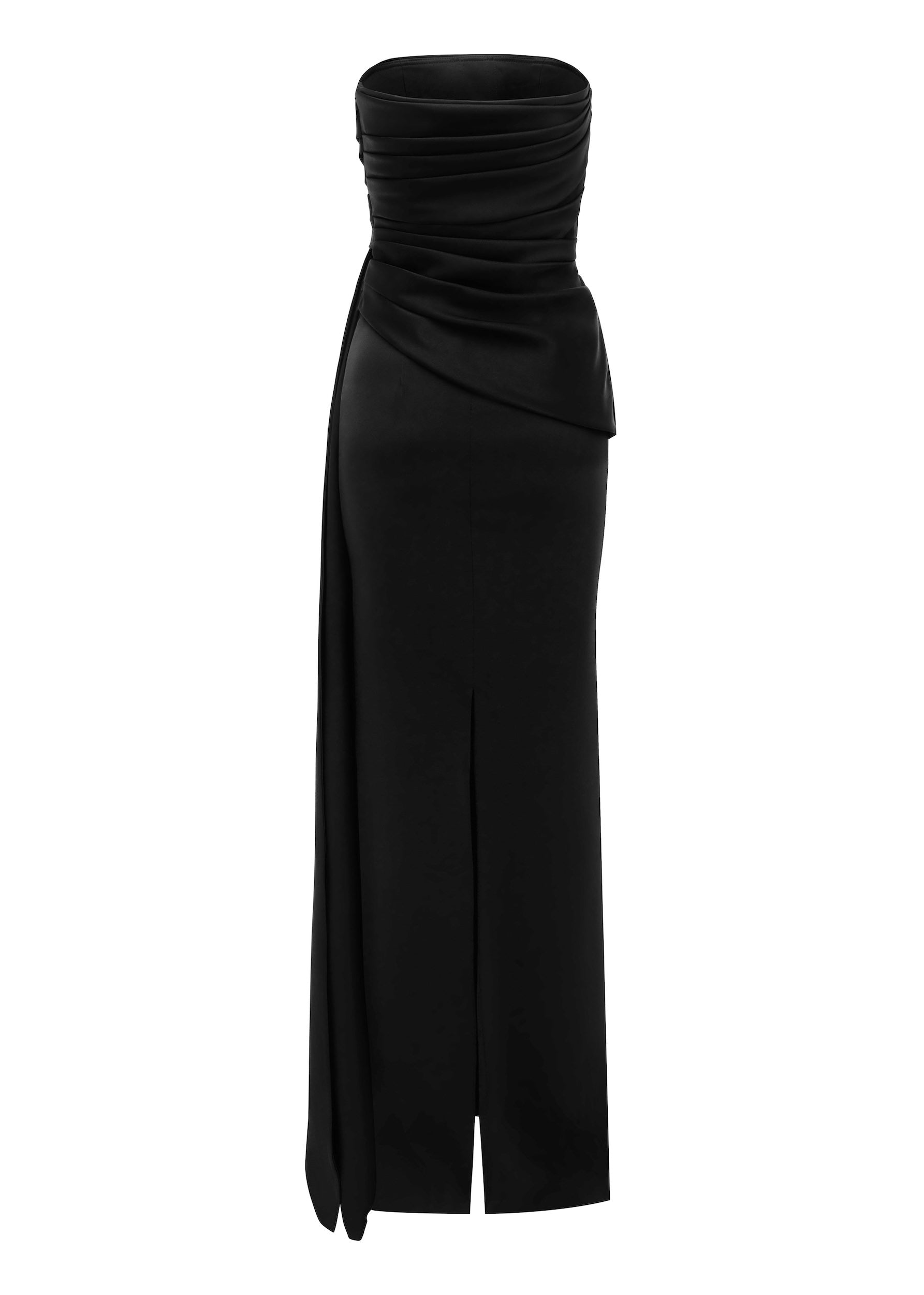 Strapless Sash Column in Satin Crepe - d1864re27-strapless-sash-column-in-satin-crepe-black-12.jpg