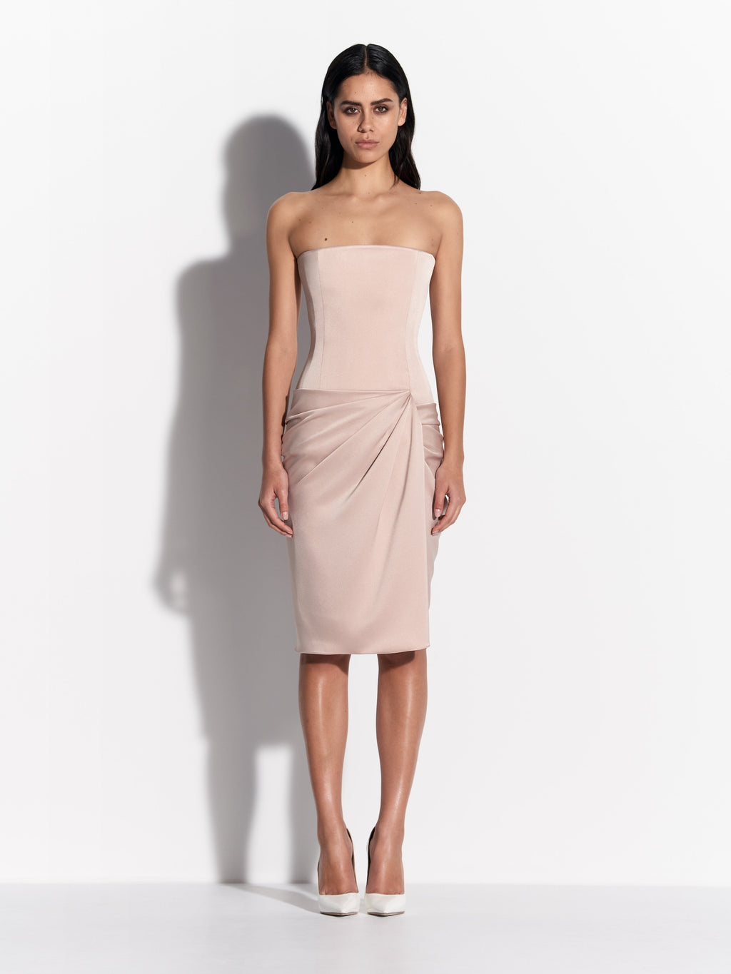 Strapless Draped Dress in Satin Crepe - d1866re27-strapless-draped-dress-in-satin-crepe-bare-01.jpg