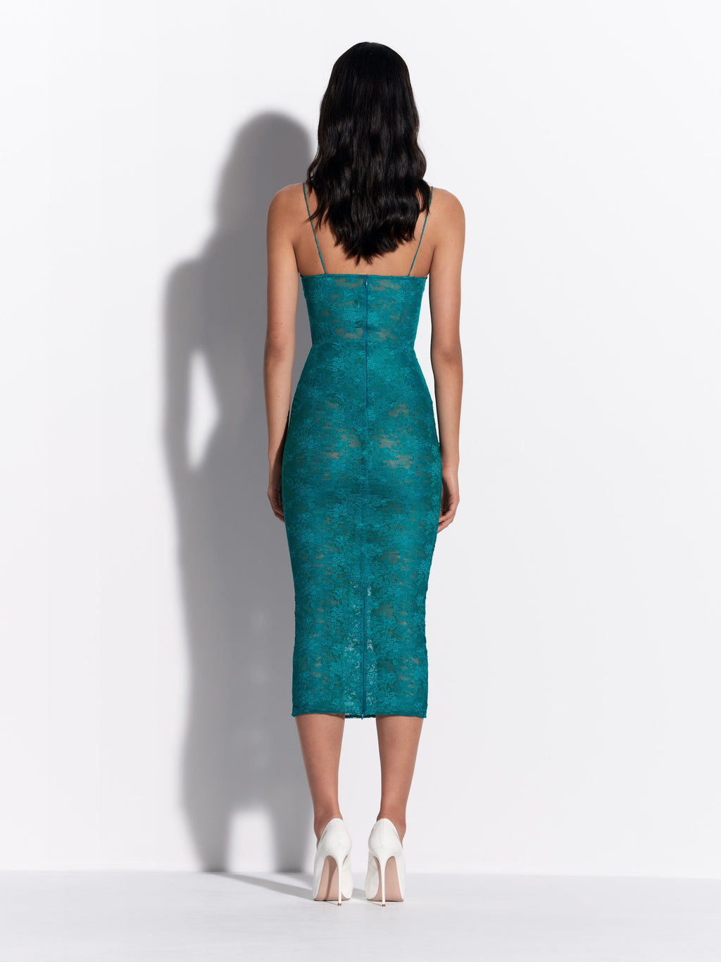 Cupped Dress in Stretch Lace - d1870re27-cupped-dress-in-stretch-lace-teal-02.jpg