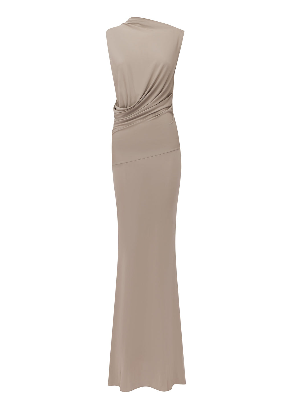 Sleeveless Draped Gown in Dry Jersey - d1879re27-sleeveless-draped-gown-in-dry-jersey-rock-11.jpg