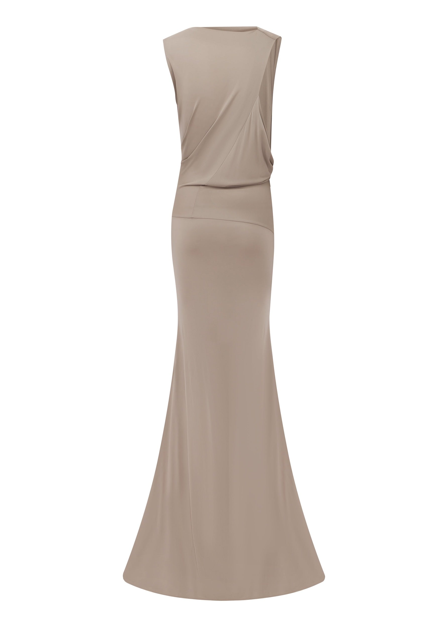 Sleeveless Draped Gown in Dry Jersey - d1879re27-sleeveless-draped-gown-in-dry-jersey-rock-12.jpg