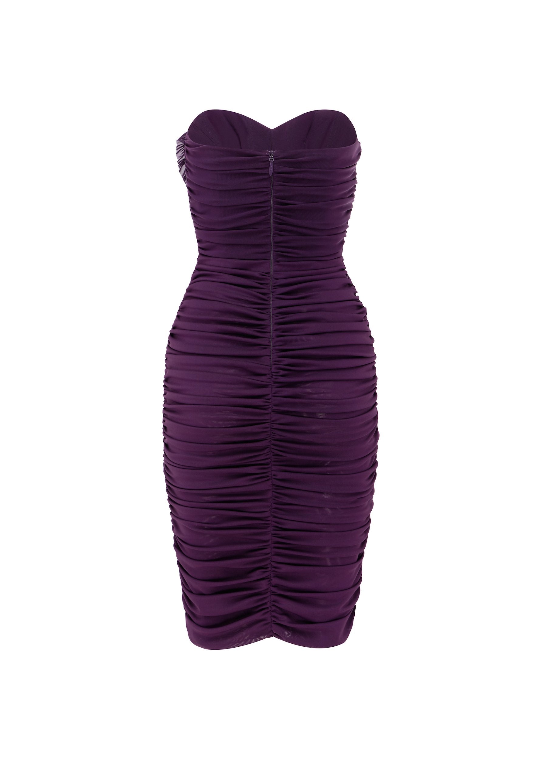 Sweetheart Ruffle Dress in Stretch Mesh - d1883re27-sweetheart-ruffle-dress-in-powermesh-blackberry-12.jpg