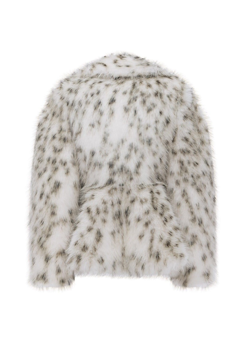 Contoured Jacket in Snow Leopard Faux Fur - j0184re27-contoured-jacket-in-snow-leopard-faux-fur-snow-leopard-12.jpg