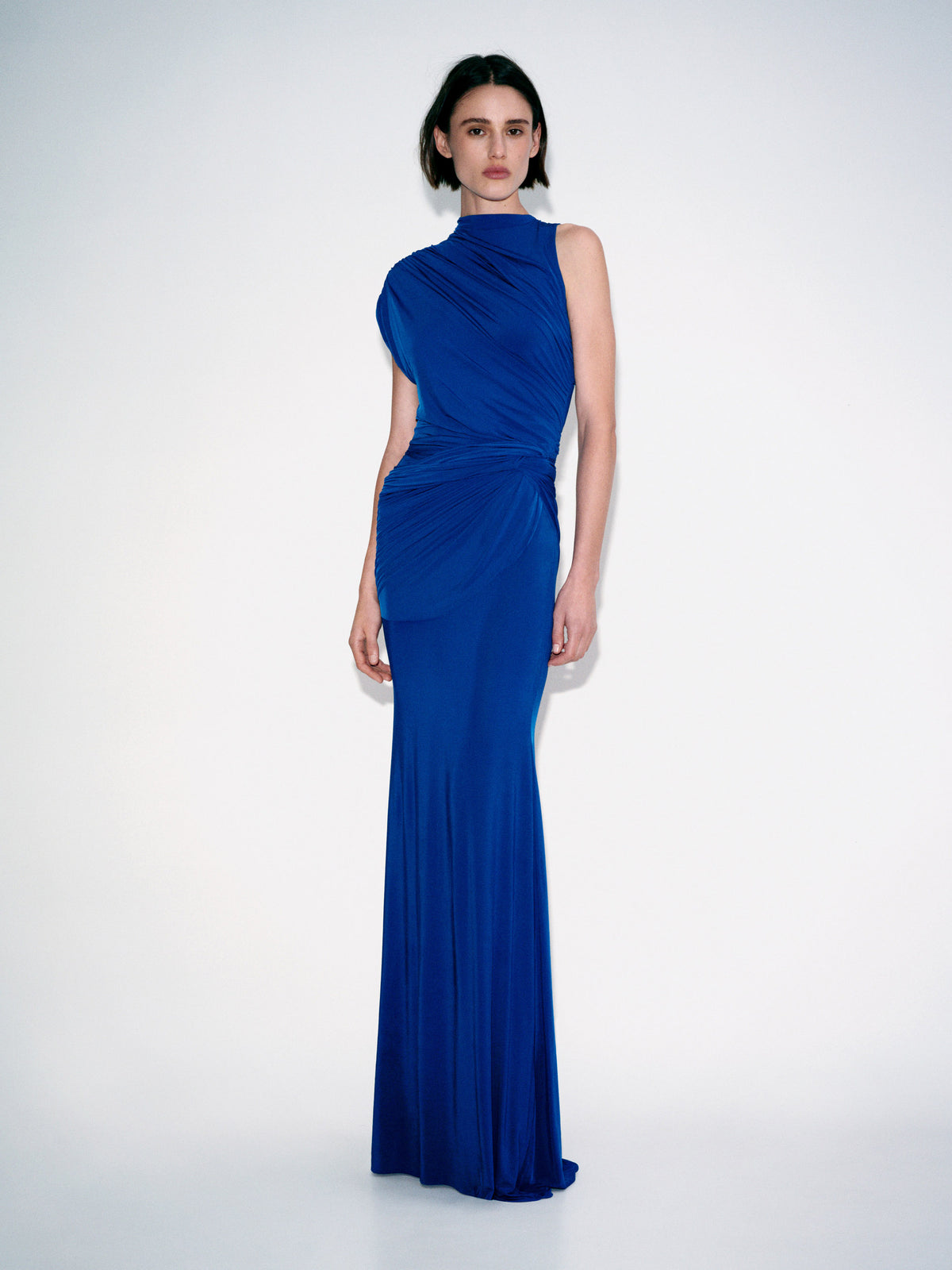 Alex Perry Pre Fall 2026 Look 24 - Sleeveless Twist Gown in Jersey